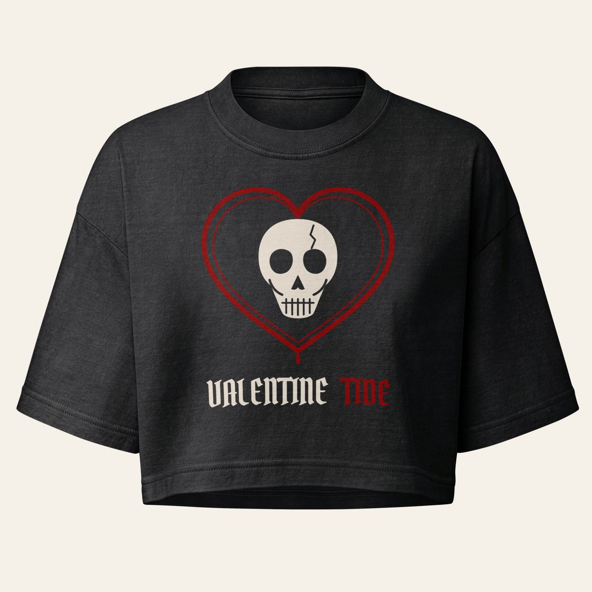 Heartbreak Crop Tee, front